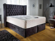 End Opening Ottoman Queen Anne Bed-Frame