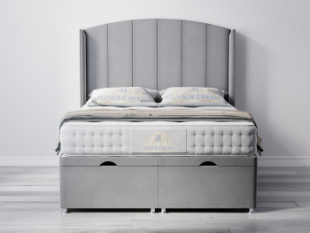 Deacon Wingback Ottoman Bed